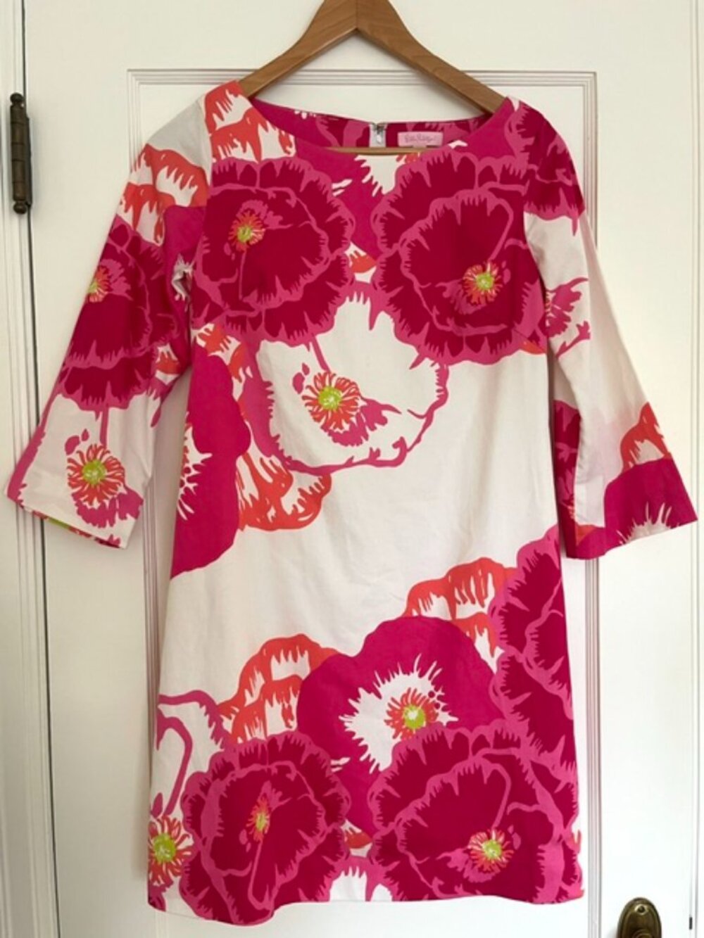 Lily Pultizer Cotton Poppy Shift Dress | Size 2